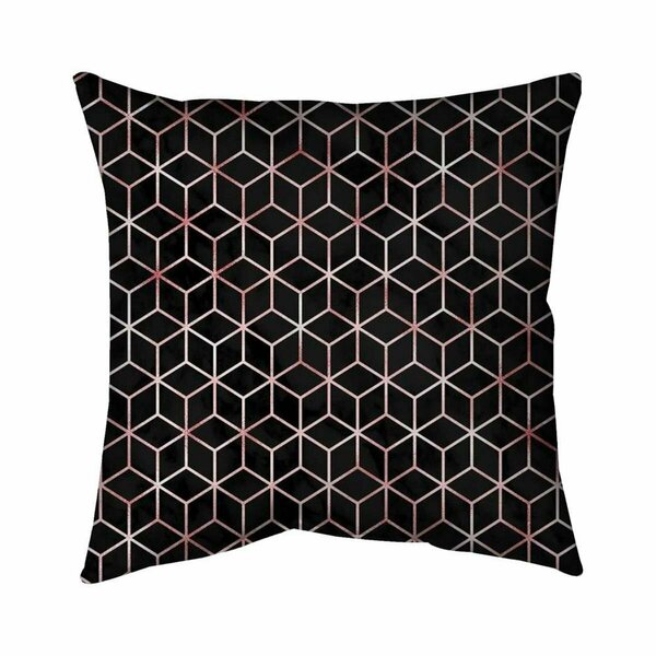 Fondo 20 x 20 in. Symmetry-Double Sided Print Indoor Pillow FO2794244